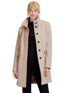 Wollmantel mit Fischgrat-Muster thumbnail 1