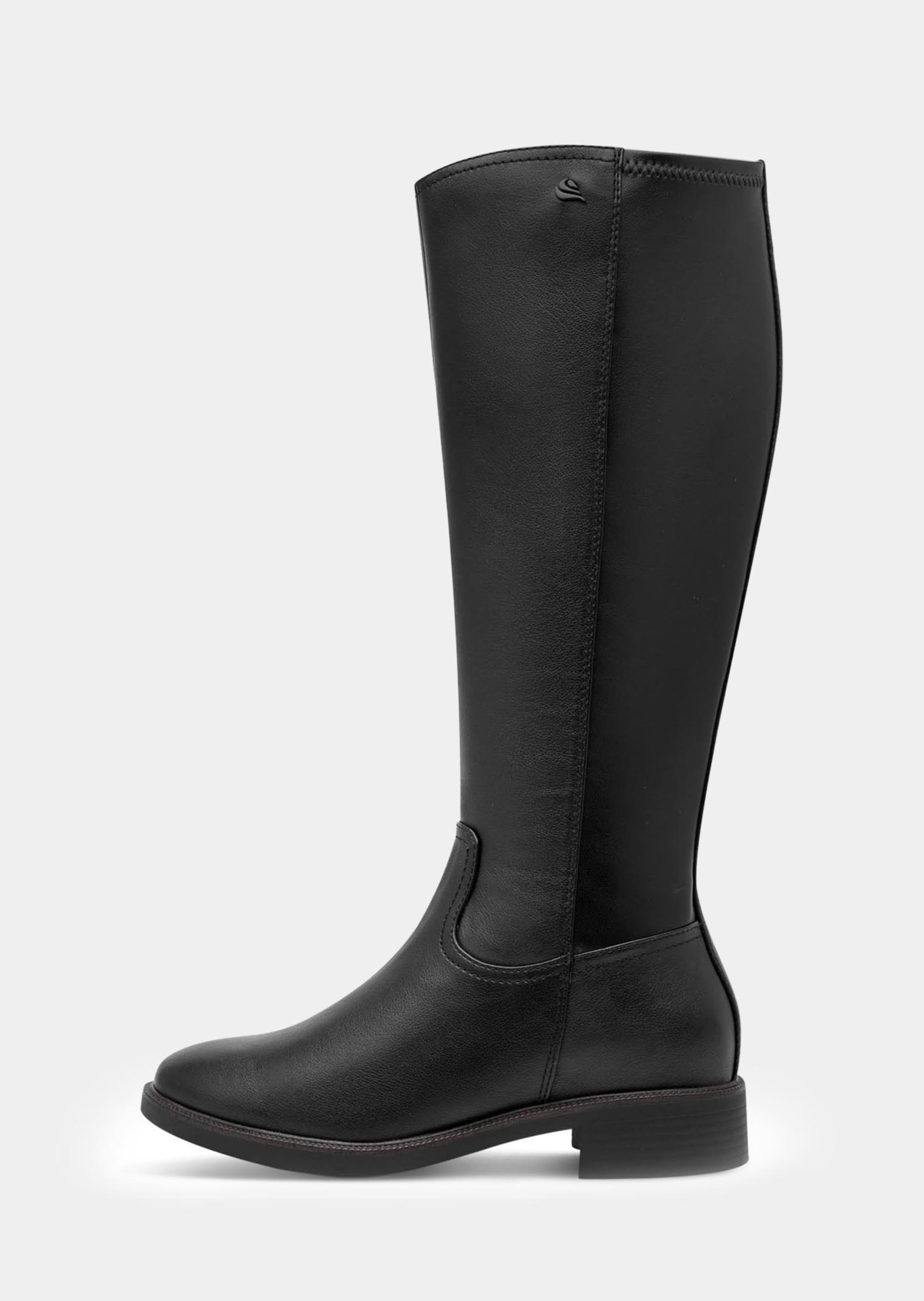 Bottes avec empiècements stretch sur la tige