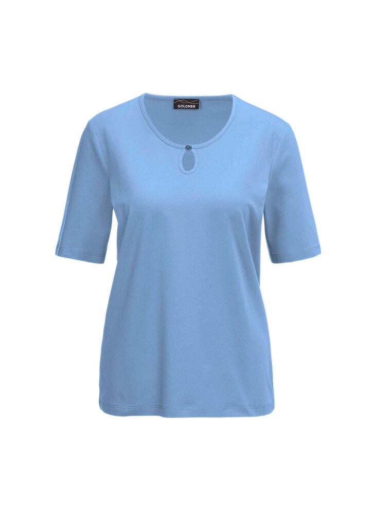Basic T-Shirt aus reiner Baumwolle