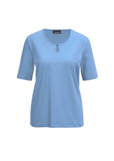 Basic T-Shirt aus reiner Baumwolle thumbnail 4