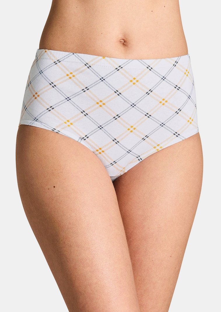 Baumwoll-Taillenslip im Mehrfachpack