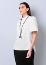 Bluse mit femininem Stehkragen thumbnail 4