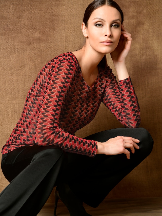 Shirt aus Mesh-Ware 4