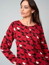 Kleid mit grafischem Dessin thumbnail 7