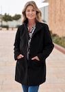 Manteau laineux avec col montant thumbnail 7
