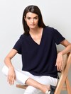 Bluse mit V-Ausschnitt thumbnail 7