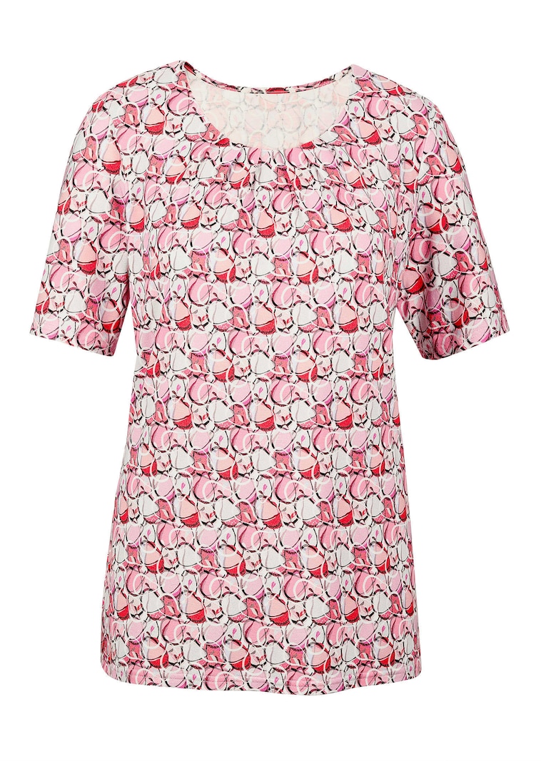Shirt met trendy print