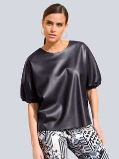Bluse mit Gummibund am Arm thumbnail 7
