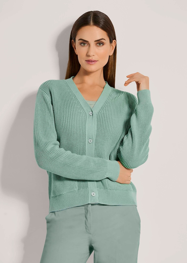 Strickjacke mit Taschen