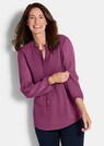 Chiffonbluse mit femininem Ausschnitt thumbnail 1