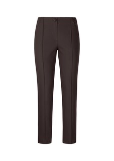 Skinny fit stretch trousers with piping thumbnail 6