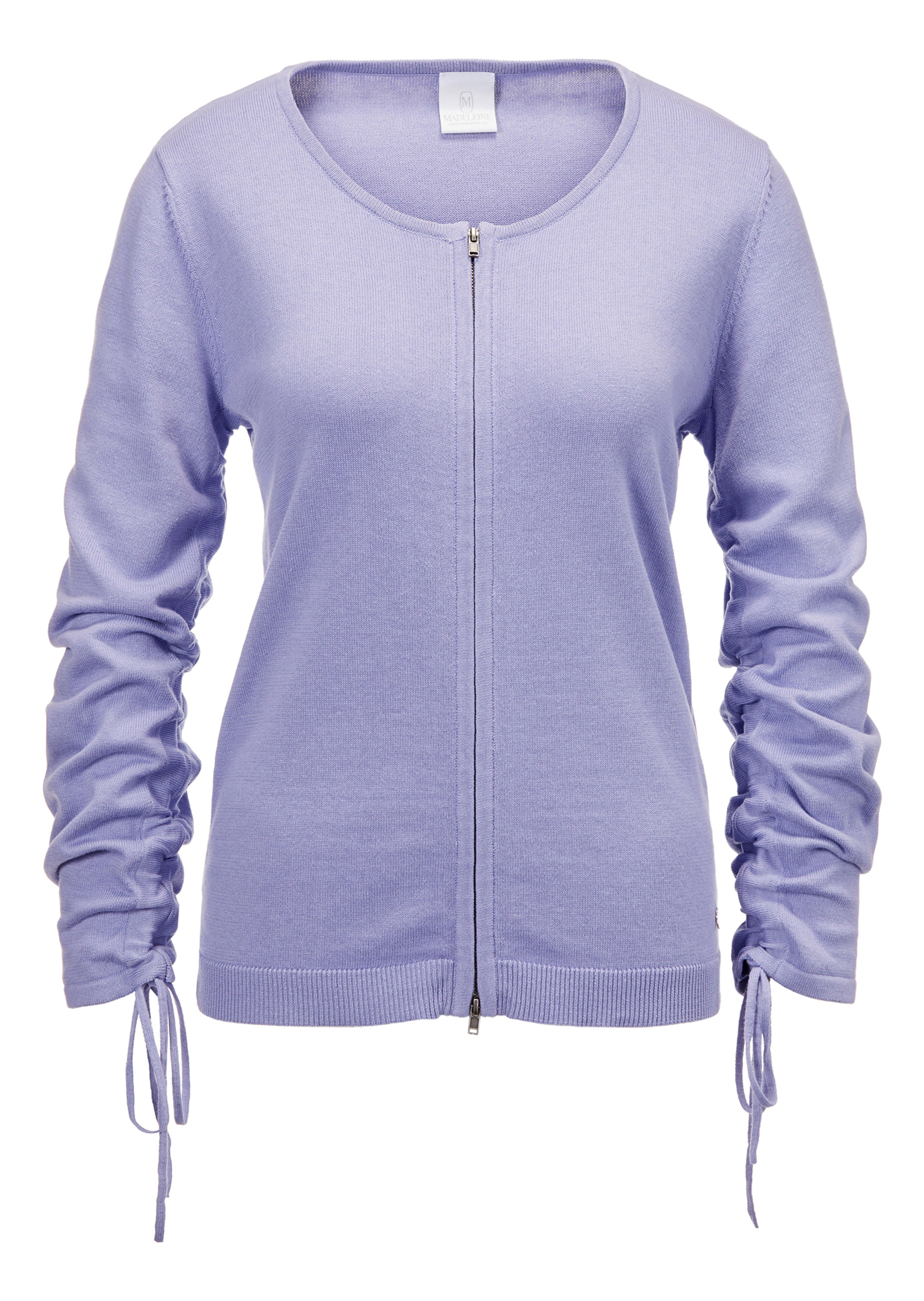Strickjacke mit Reißverschluss