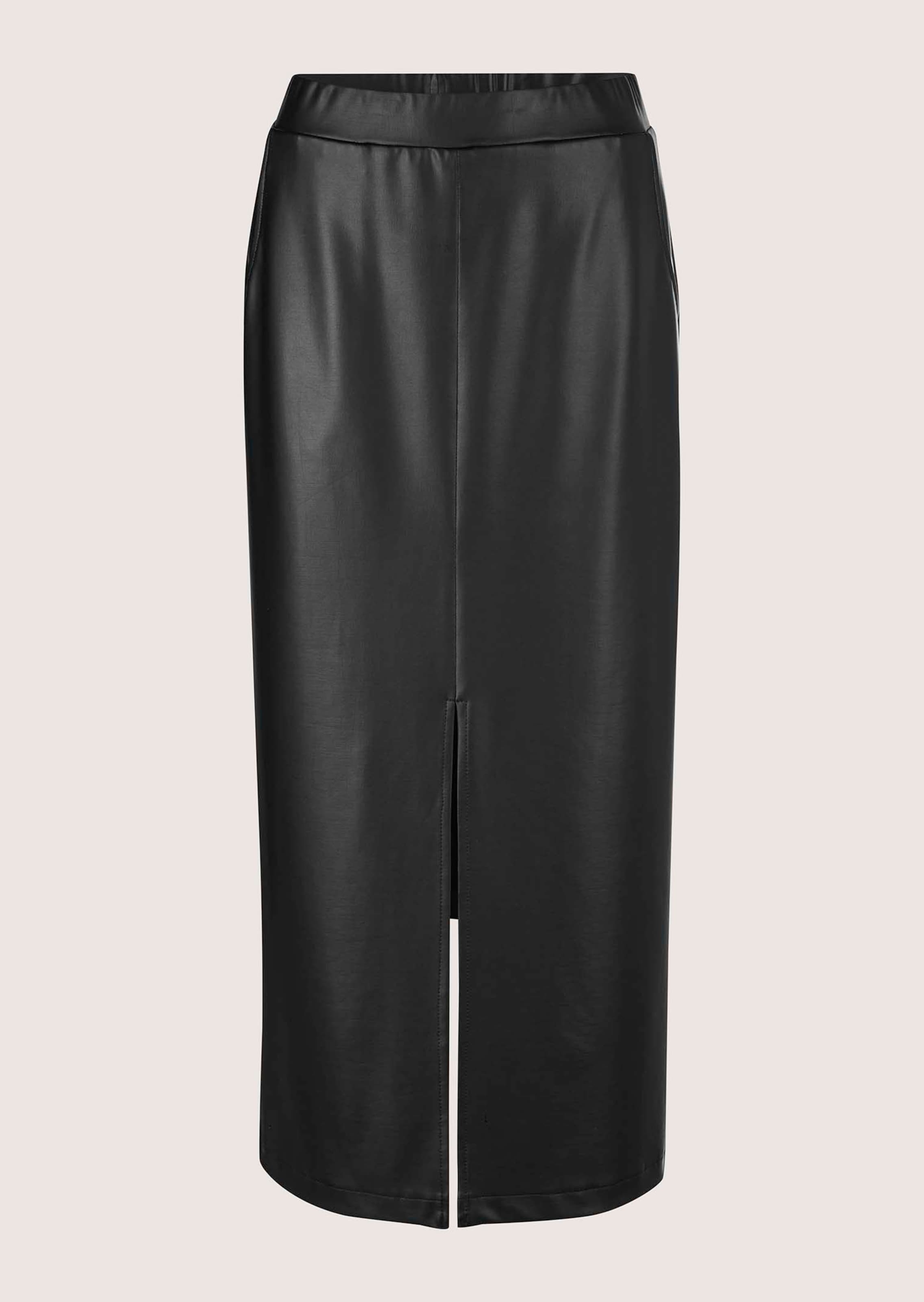 Rock aus Leder-Imitat