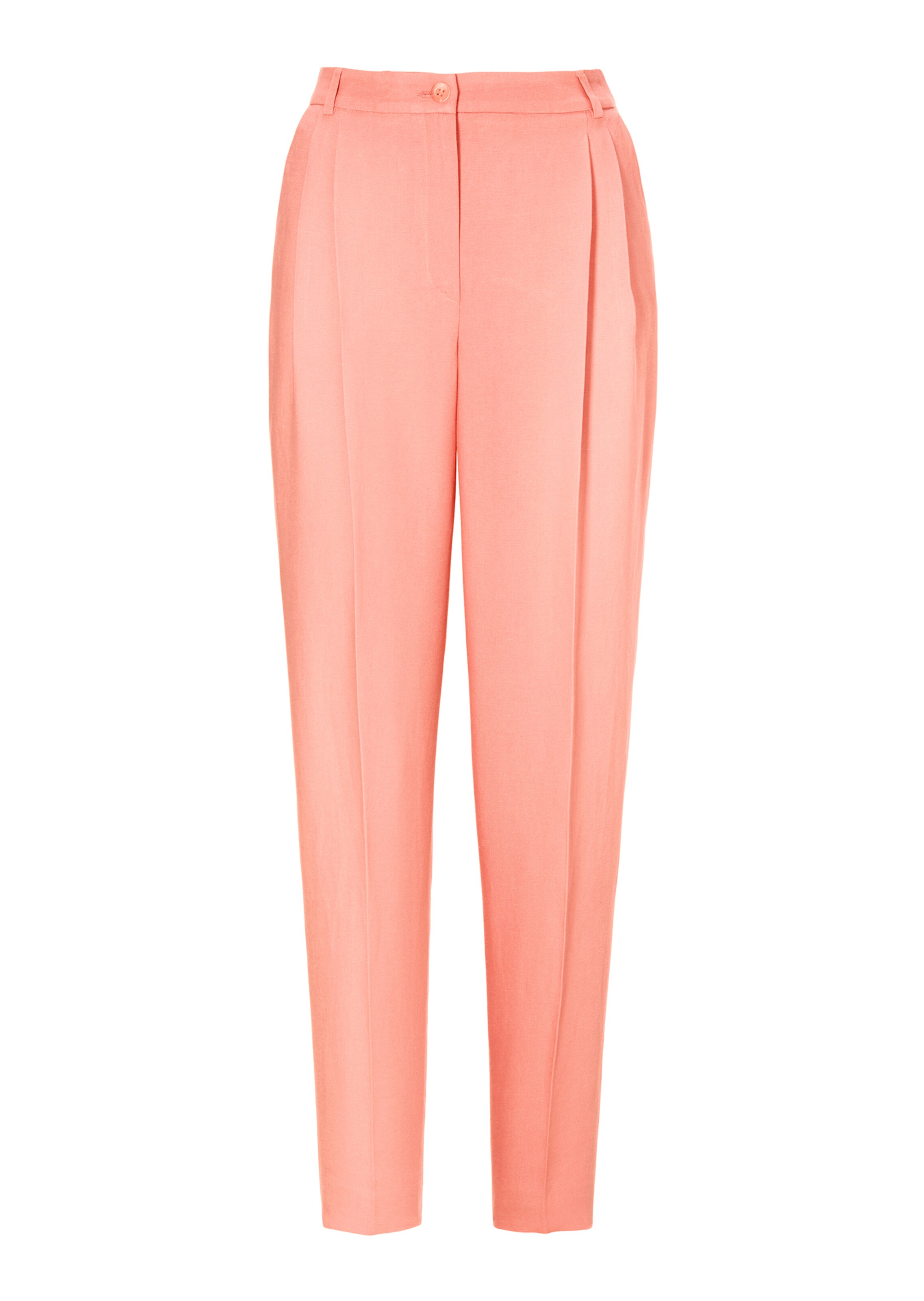Knöchellange Bundfaltenhose