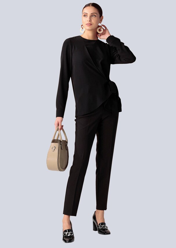 Bluse mit Bindedetail 1