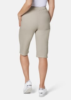 Long-Bermuda mit Schlupfbund und Kordelzug thumbnail 3