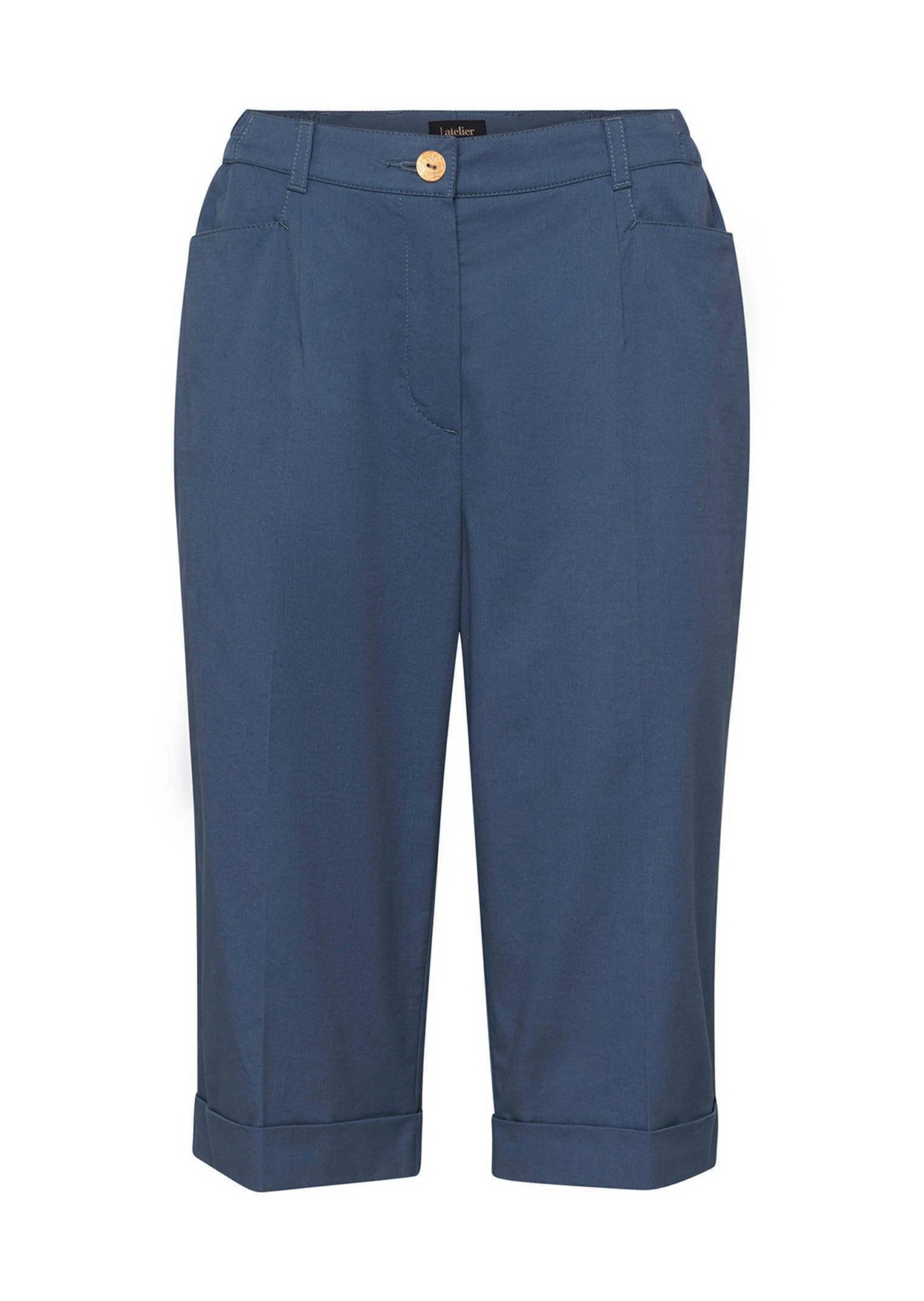 Bermuda en coton CARLA - bleu - Gr. 23 de Goldner Fashion