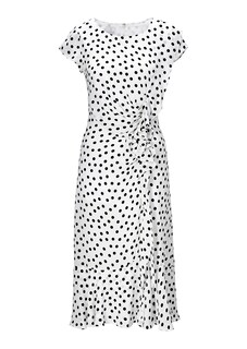Sommerkleid mit Pünktchen-Print und Volants thumbnail 1