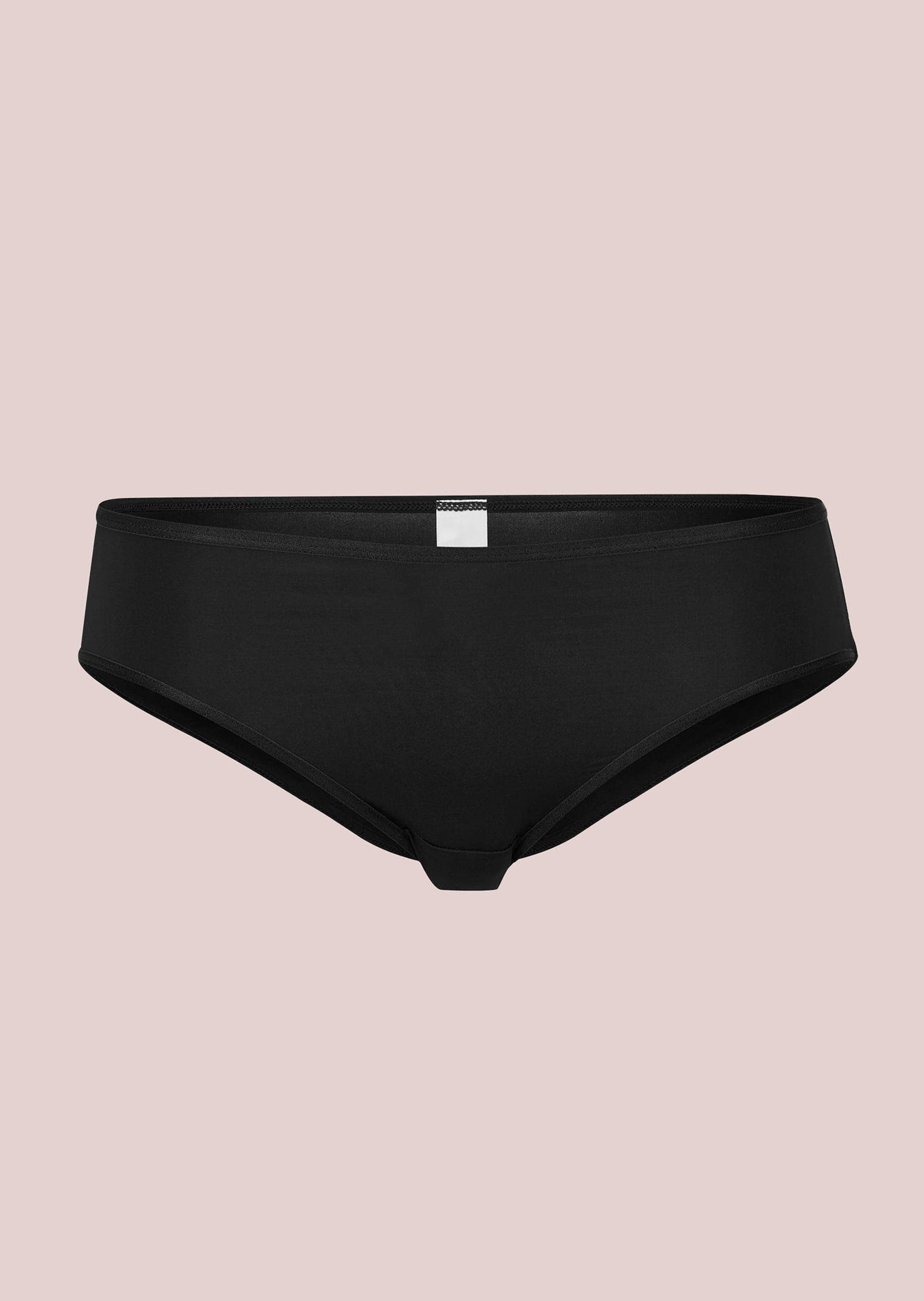 Slip taille basse en microfibre brillant