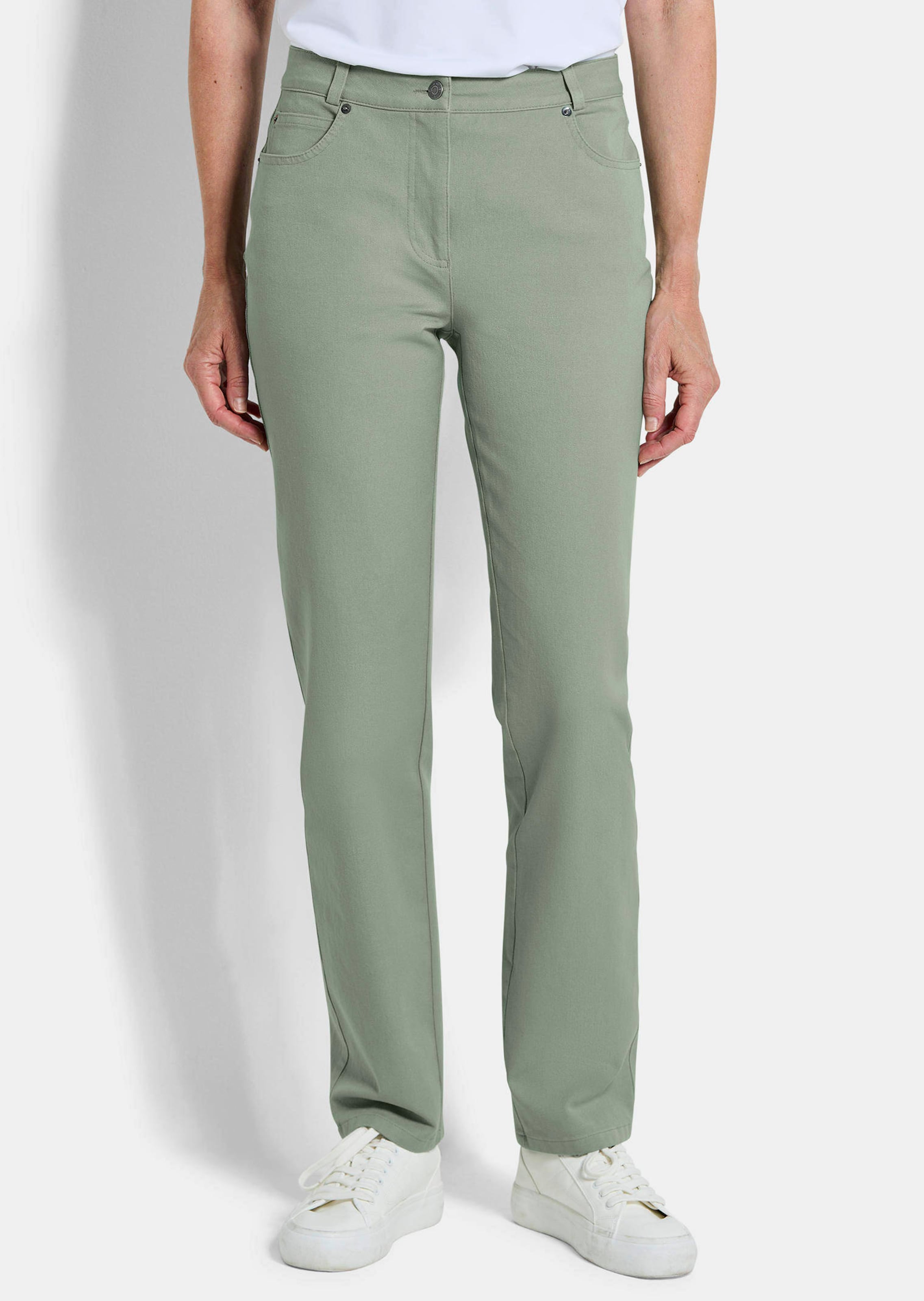 Smalle jeans LOUISA met glittersteentjes