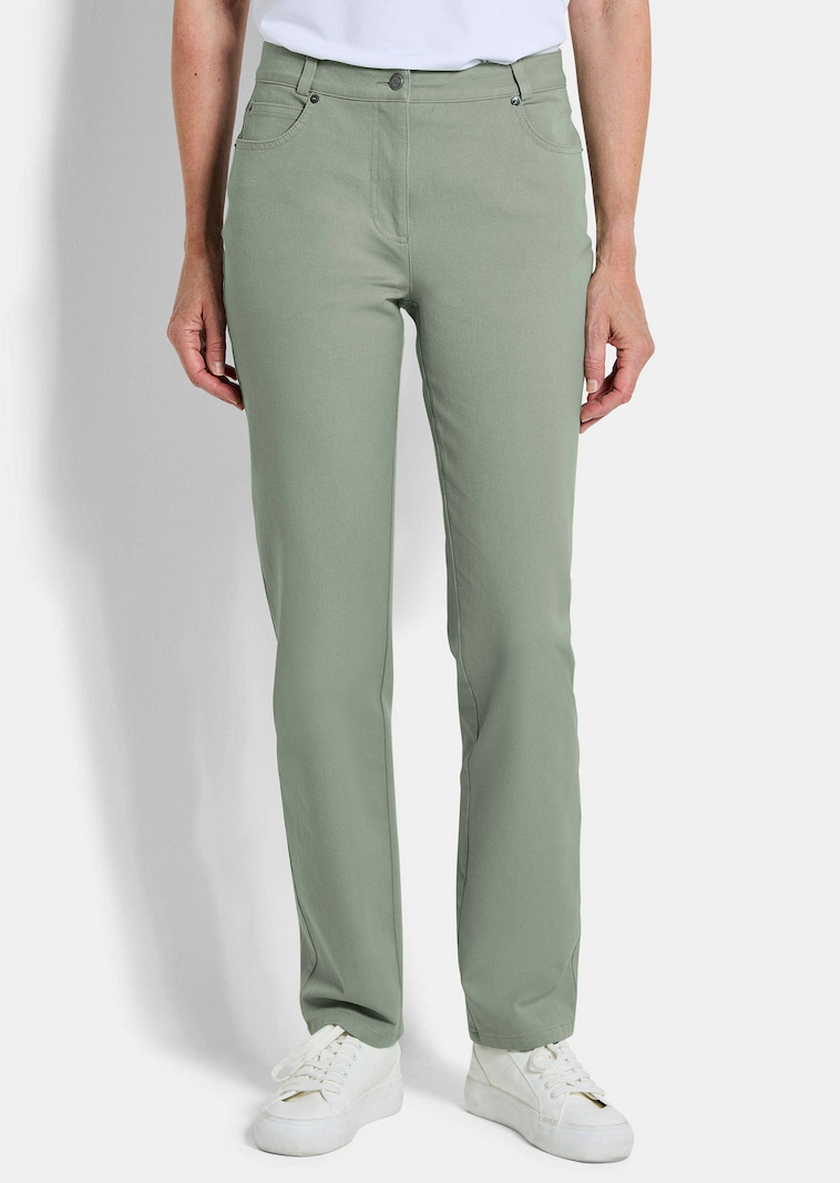 Schmale Jeans LOUISA mit Glitzersteinchen