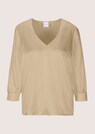 Blusenshirt aus Seidenstretch mit V-Ausschnitt thumbnail 6
