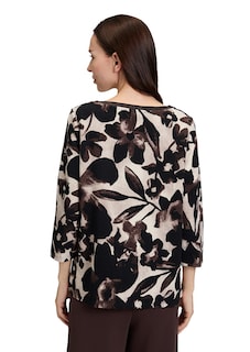 Blumenshirt aus dichter Strukturware thumbnail 3