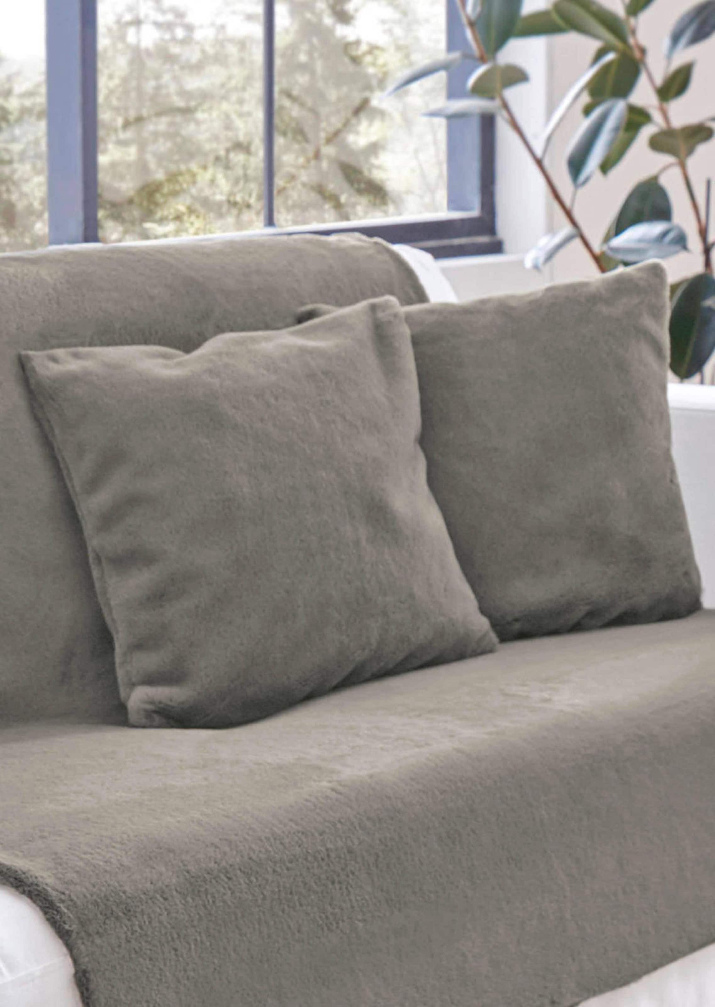 Taie - vert gris - Gr. 38 x 38 cm de Goldner Fashion