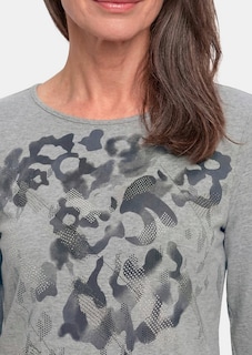 Langarmshirt mit Glitzersteinen thumbnail 5