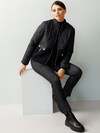 Steppjacke mit Materialmix thumbnail 7