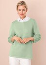 Edler Pullover aus hochwertigem Querrippenstrick thumbnail 2