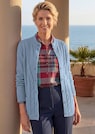 Strickjacke mit platziertem Zopfmuster thumbnail 3