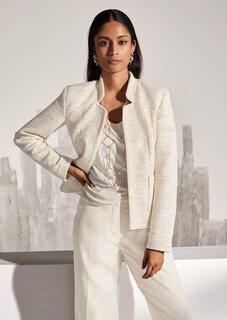 Jacquard-Blazer mit Stehkragen thumbnail 7