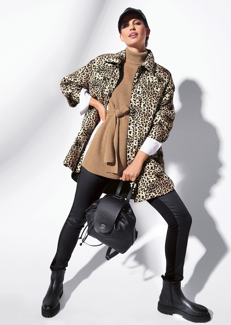 Wendejacke in modischem Oversize-Look