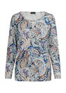 Shirt met lange mouwen en paisleyprint thumbnail 6