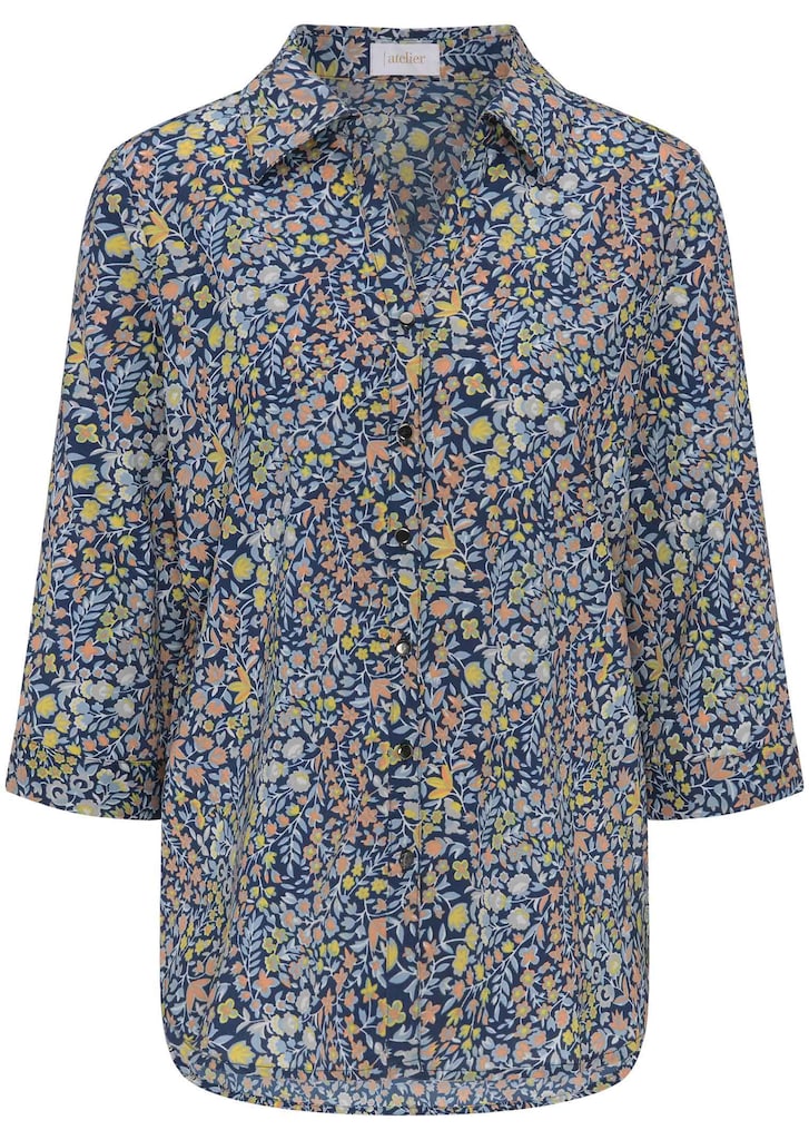 Pflegeleichte Bluse mit 3/4-Arm