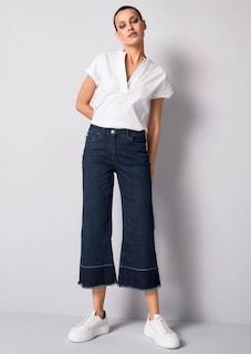 Jeans in Culotte-Passform thumbnail 3