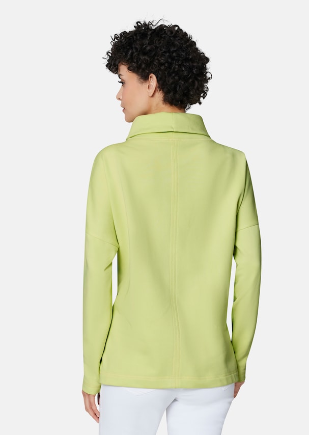 Soft sweatshirt with cool neon accents 2