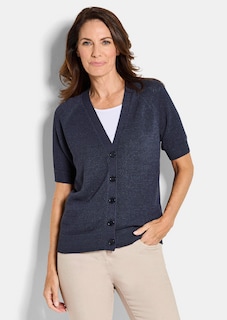 Cardigan en maille ruban agréable à porter thumbnail 1