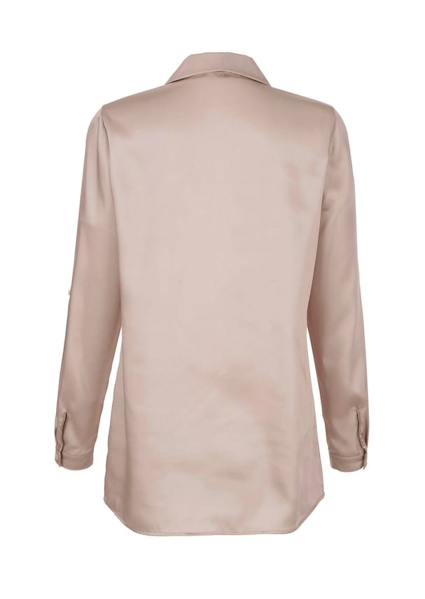 Bluse mit Hemdkragen 4