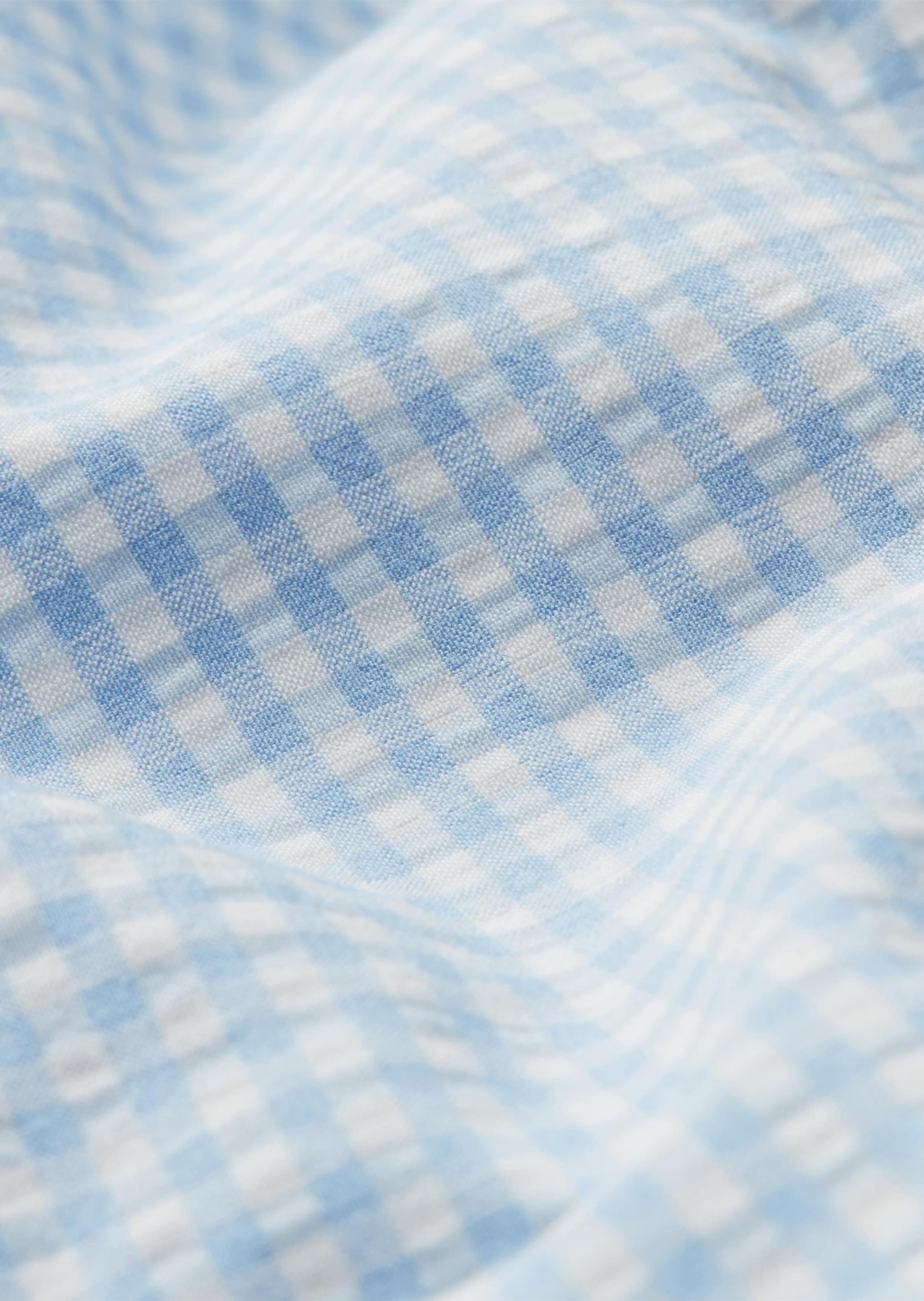 Pantalon à carreaux 7/8 LOUISA - bleu clair / blanc - Gr. 265 de Goldner Fashion