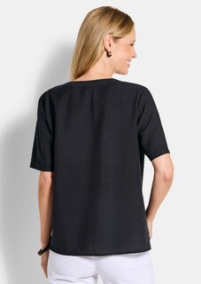 Pflegeleichte Bluse aus Seersucker thumbnail 3