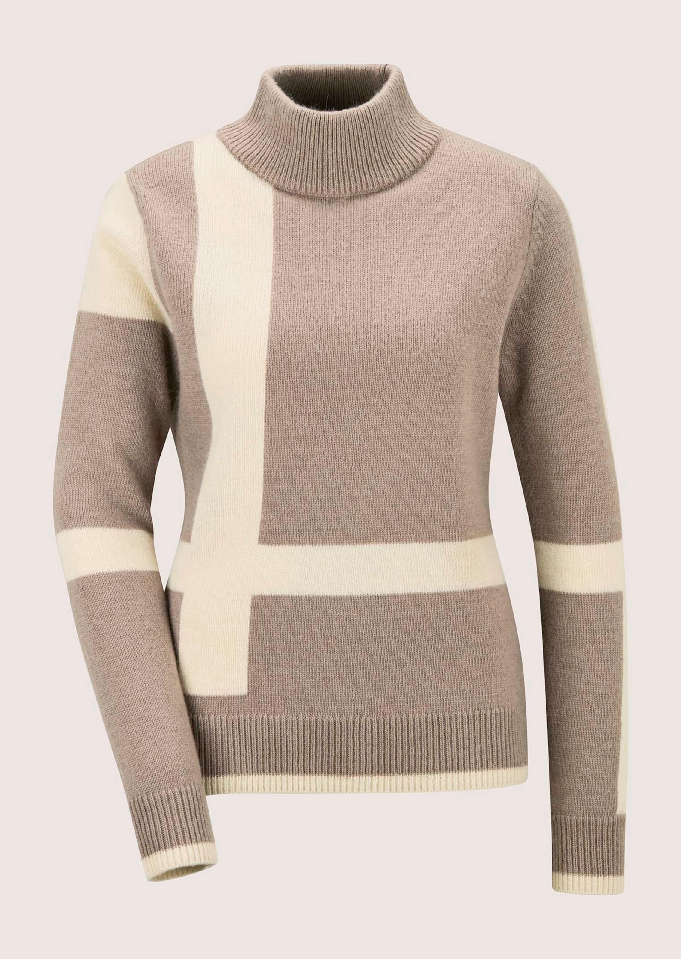 Pullover mit Colorblocking-Muster