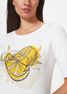 Rundhals-Shirt mit farbenfrohem Foliendruck thumbnail 5
