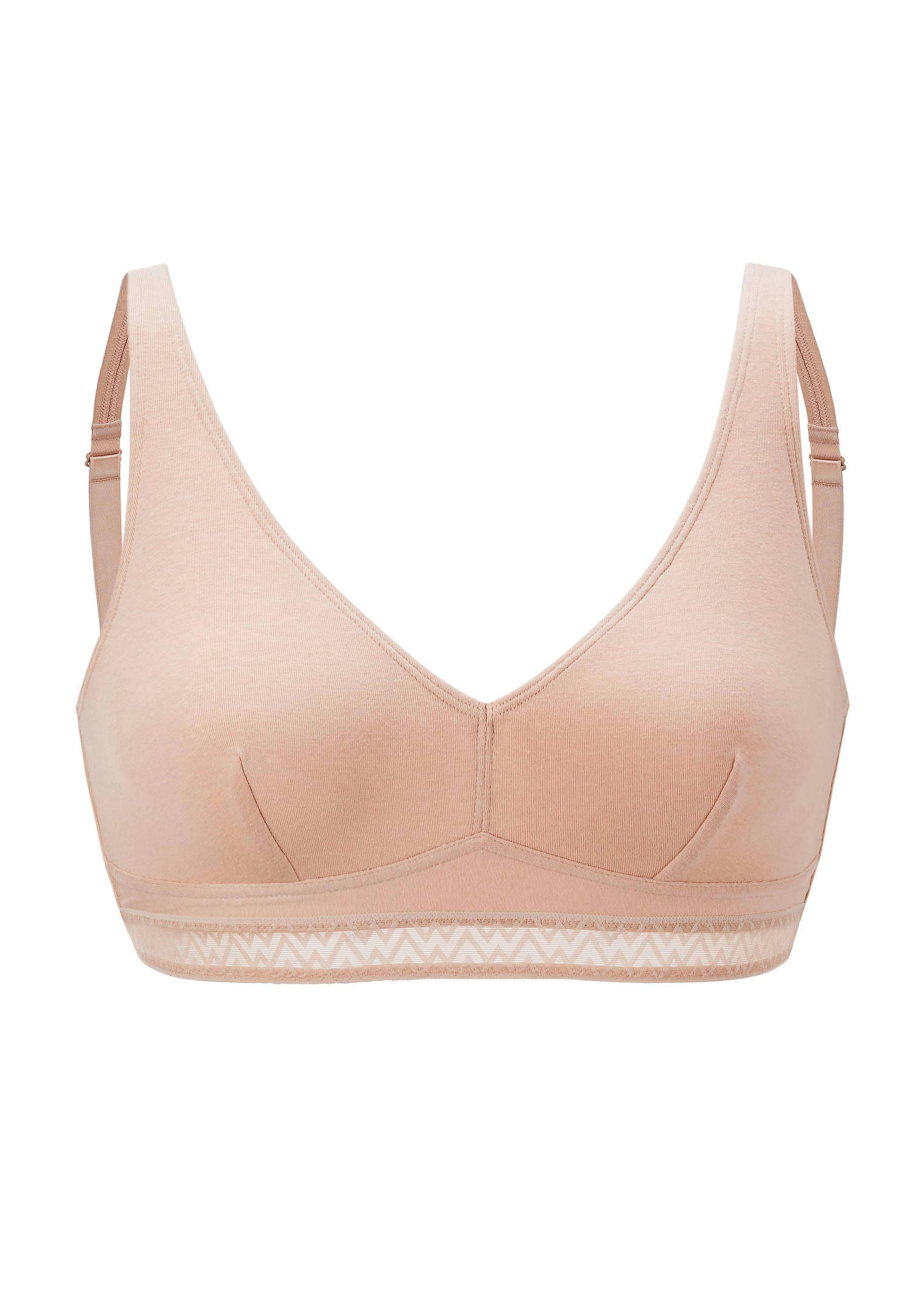 Bügelloser Soft-BH mit Baumwolle
