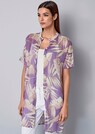 Transparente Bluse mit Knopfleiste thumbnail 1