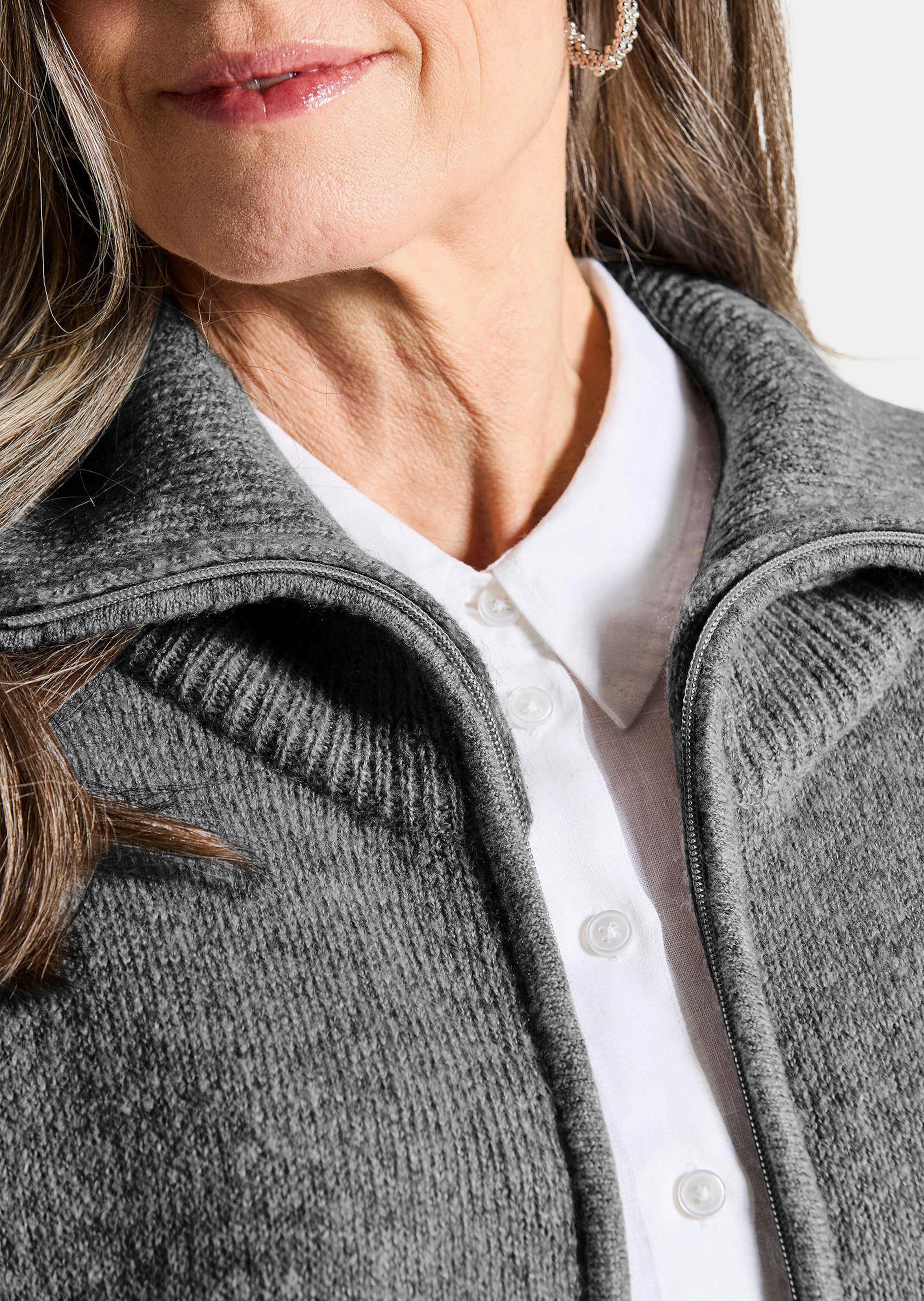 Gilet Comptoir Des Cotonniers Modèle Turenne Gris – Taille L – Occasion Très Bon état