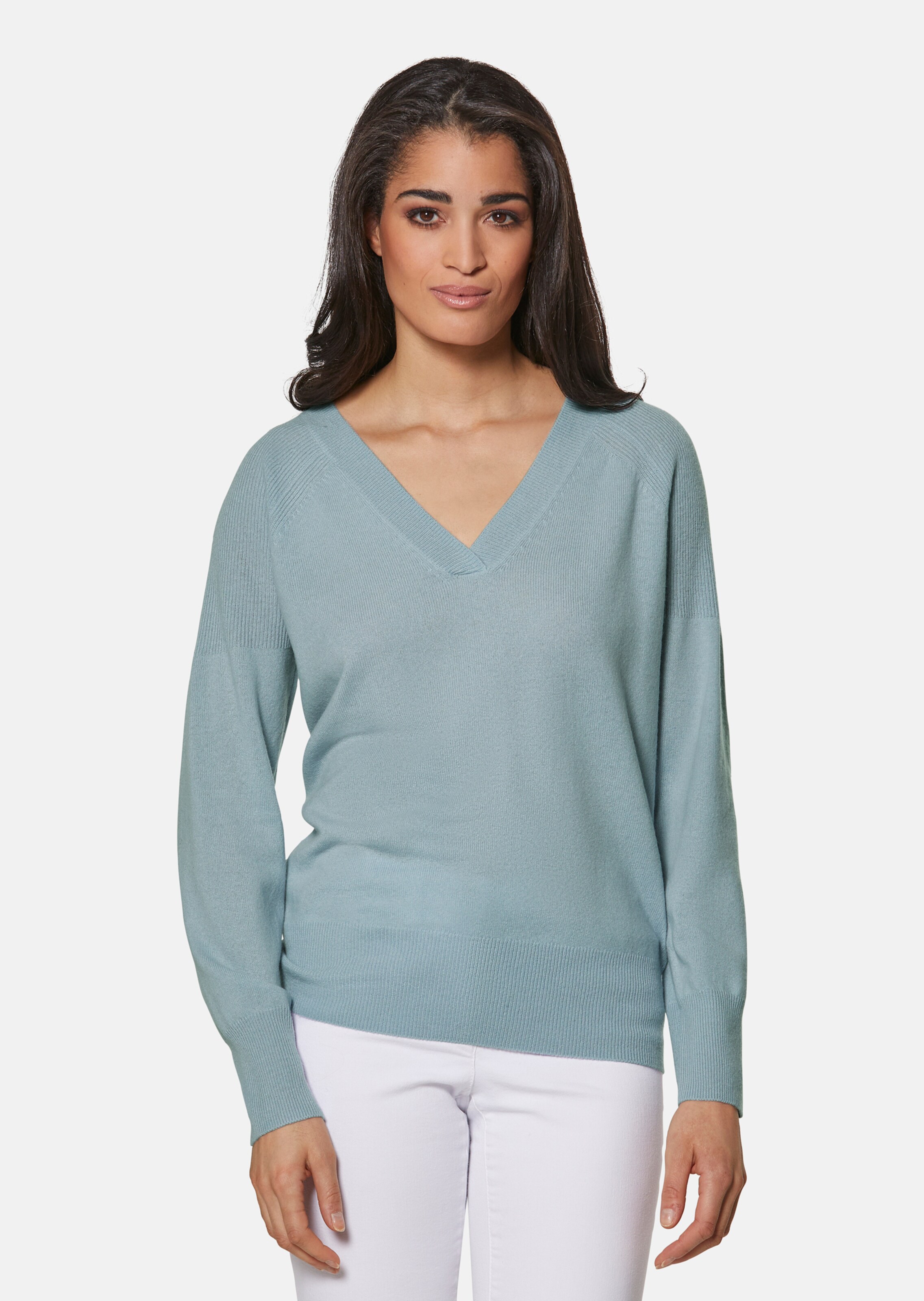 Pull à encolure en V en cachemire