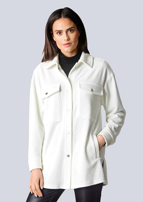 Bluse mit Brusttaschen