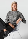 Sweatshirt mit Retro-Muster thumbnail 7